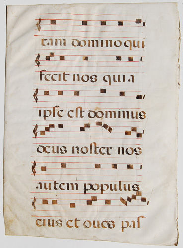 Missale Festivum original parchment from 1649